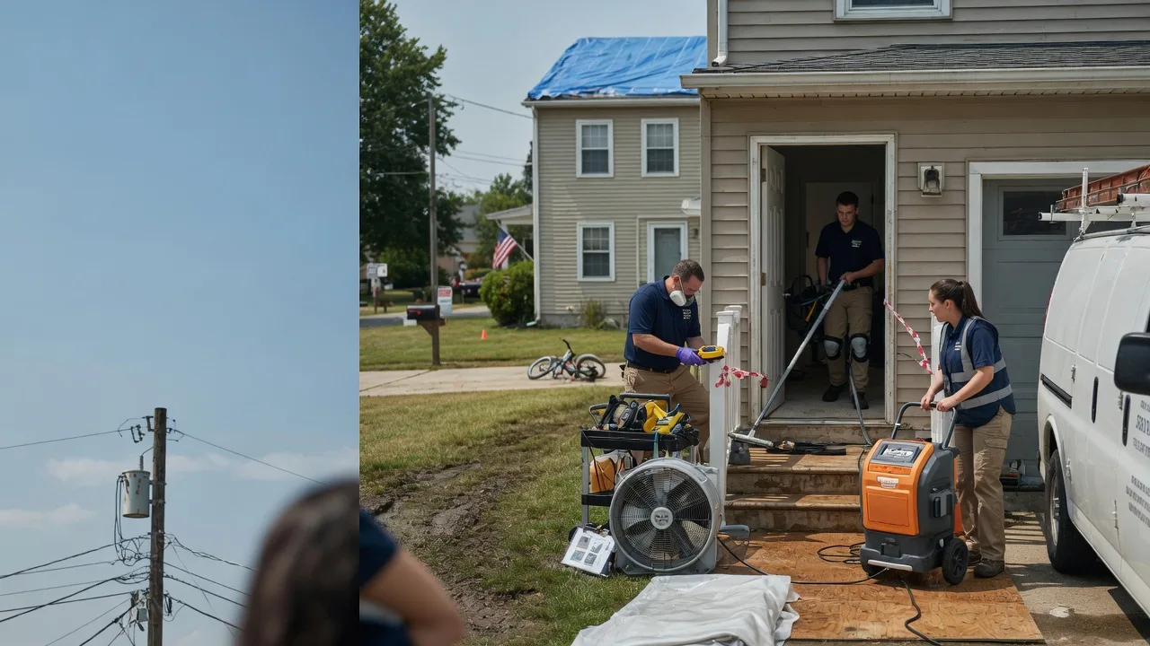 Water Damage Repair in Dickinson, ND near me